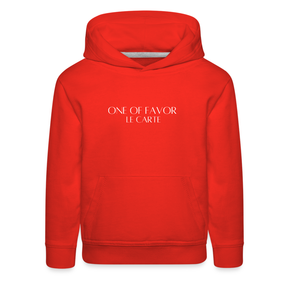 Kids‘ Premium Hoodie - red