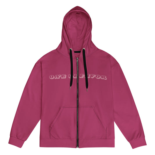 Unisex zip hoodie