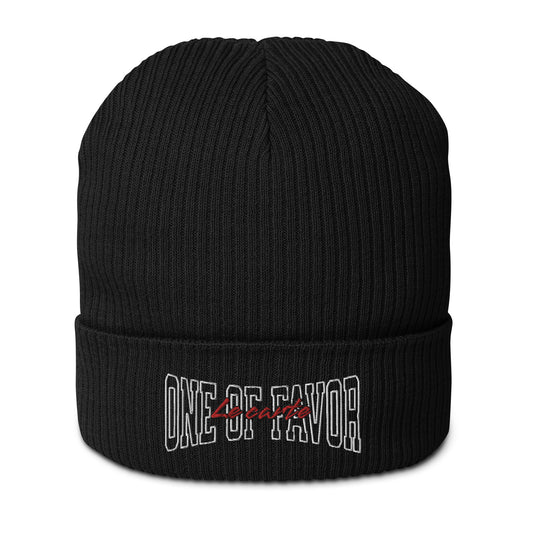 Organic ribbed beanie